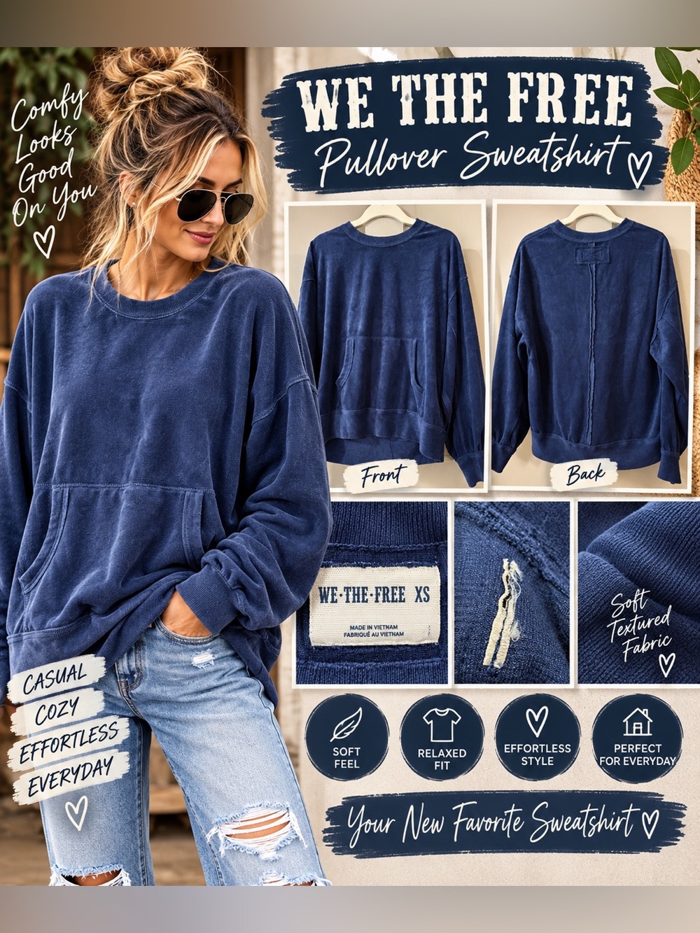 We The Free Pullover Sweatshirt